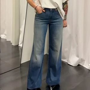 Jeans Arianne Pantapalazzo Noir 'n' Bleu Donna Art. P007J136N206
