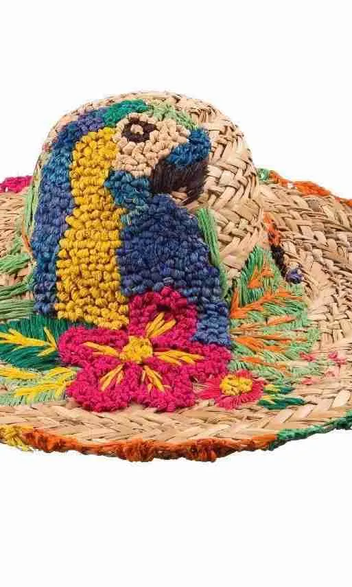 Cappello Paglia Pappagallo - immagine 3