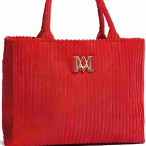 Borsa mare in spugna a costine Rossa Marina Abagnale