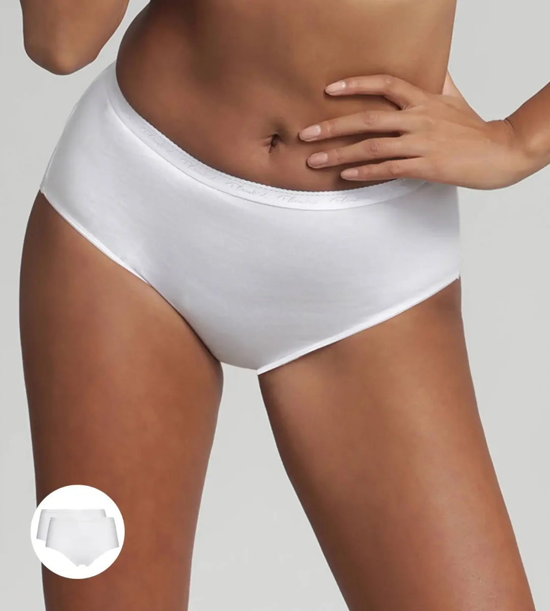 Slip Donna Bio Cotton Playtex BIPACK