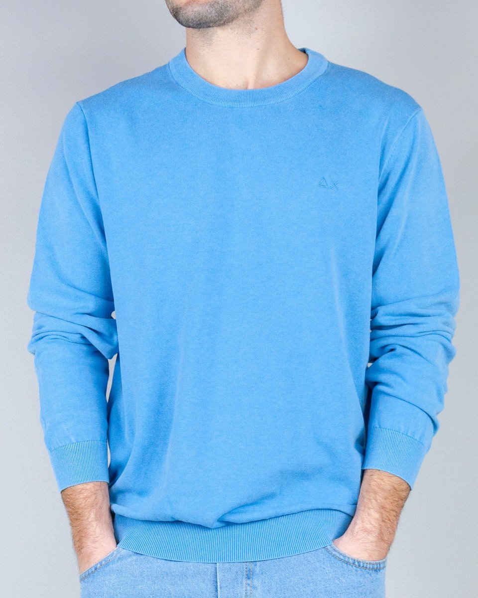 Maglia Sweater Cotton Sun68 Uomo Art. K35125 - immagine 2